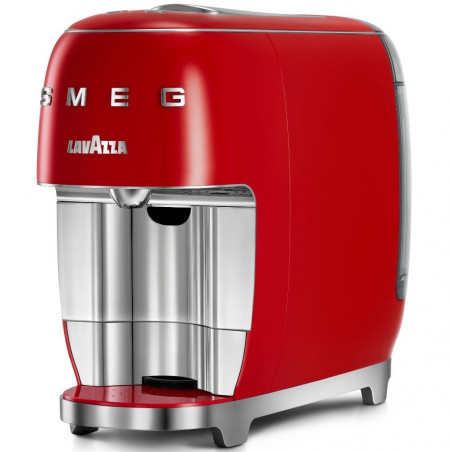 Μηχανή εσπρέσο με κάψουλες SMEG Lavazza A Modo Mio LM200, 1250 W, 10 bar, 0,9 λίτρα, γρήγορη θέρμανση, κόκκινη