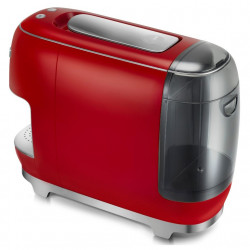 Μηχανή εσπρέσο με κάψουλες SMEG Lavazza A Modo Mio LM200, 1250 W, 10 bar, 0,9 λίτρα, γρήγορη θέρμανση, κόκκινη