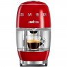 Μηχανή εσπρέσο με κάψουλες SMEG Lavazza A Modo Mio LM200, 1250 W, 10 bar, 0,9 λίτρα, γρήγορη θέρμανση, κόκκινη