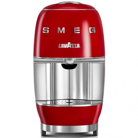 Μηχανή εσπρέσο με κάψουλες SMEG Lavazza A Modo Mio LM200, 1250 W, 10 bar, 0,9 λίτρα, γρήγορη θέρμανση, κόκκινη