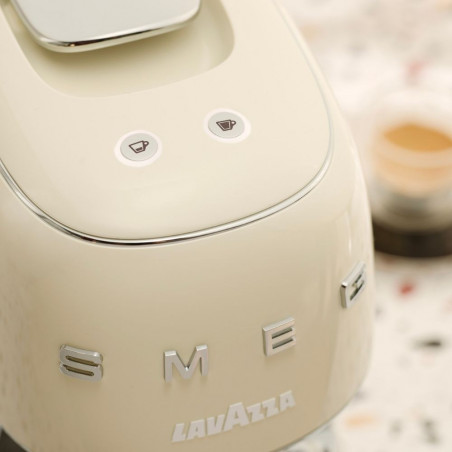 Μηχανή εσπρέσο με κάψουλες SMEG Lavazza A Modo Mio LM200, 1250 W, 10 bar, 0,9 λίτρα, γρήγορη θέρμανση, κρέμα