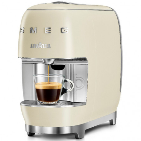 Μηχανή εσπρέσο με κάψουλες SMEG Lavazza A Modo Mio LM200, 1250 W, 10 bar, 0,9 λίτρα, γρήγορη θέρμανση, κρέμα