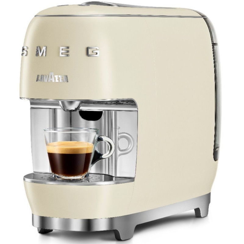 Μηχανή εσπρέσο με κάψουλες SMEG Lavazza A Modo Mio LM200, 1250 W, 10 bar, 0,9 λίτρα, γρήγορη θέρμανση, κρέμα