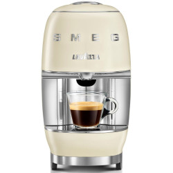 Μηχανή εσπρέσο με κάψουλες SMEG Lavazza A Modo Mio LM200, 1250 W, 10 bar, 0,9 λίτρα, γρήγορη θέρμανση, κρέμα
