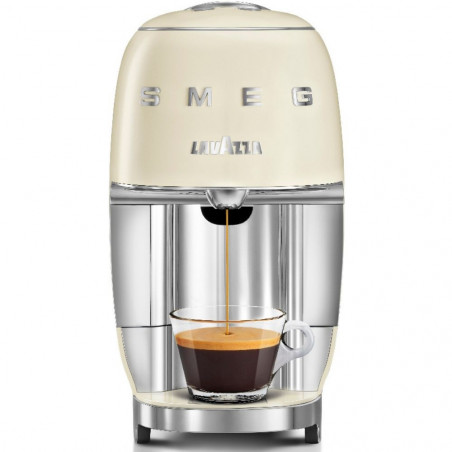 Μηχανή εσπρέσο με κάψουλες SMEG Lavazza A Modo Mio LM200, 1250 W, 10 bar, 0,9 λίτρα, γρήγορη θέρμανση, κρέμα