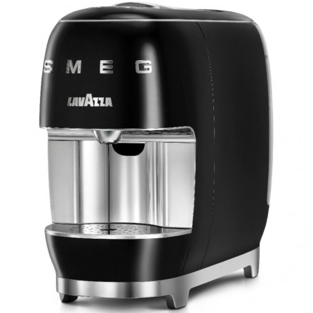 Μηχανή εσπρέσο με κάψουλες SMEG Lavazza A Modo Mio LM200, 1250 W, 10 bar, 0,9 λίτρα, γρήγορη θέρμανση, μαύρο