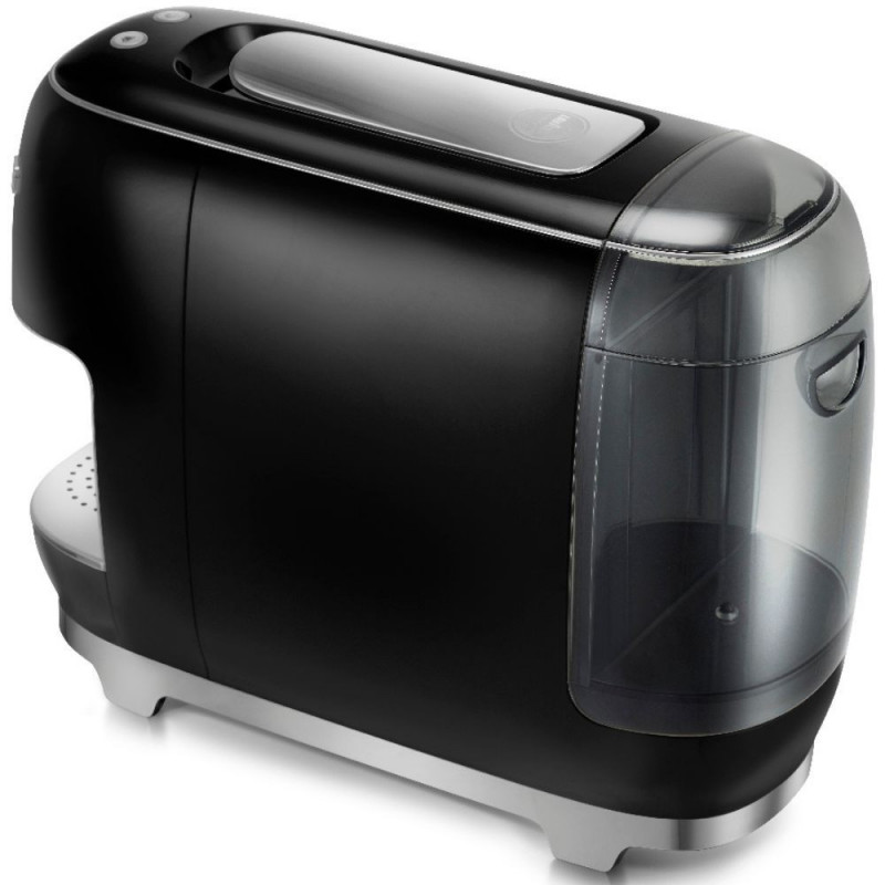 Μηχανή εσπρέσο με κάψουλες SMEG Lavazza A Modo Mio LM200, 1250 W, 10 bar, 0,9 λίτρα, γρήγορη θέρμανση, μαύρο