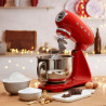 Μίξερ SMEG SMF03RDEU, 800 W, 4,8 λίτρα, 10 ταχύτητες, Λειτουργία ομαλής εκκίνησης, Αντιολισθητικά πόδια, Κόκκινο