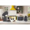 Μίξερ SMEG SMF03GREU, 800 W, 4,8 λίτρα, 10 ταχύτητες, Λειτουργία ομαλής εκκίνησης, Αντιολισθητικά πόδια, Γκρι