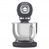 Μίξερ SMEG SMF03GREU, 800 W, 4,8 λίτρα, 10 ταχύτητες, Λειτουργία ομαλής εκκίνησης, Αντιολισθητικά πόδια, Γκρι