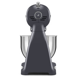 Μίξερ SMEG SMF03GREU, 800 W, 4,8 λίτρα, 10 ταχύτητες, Λειτουργία ομαλής εκκίνησης, Αντιολισθητικά πόδια, Γκρι