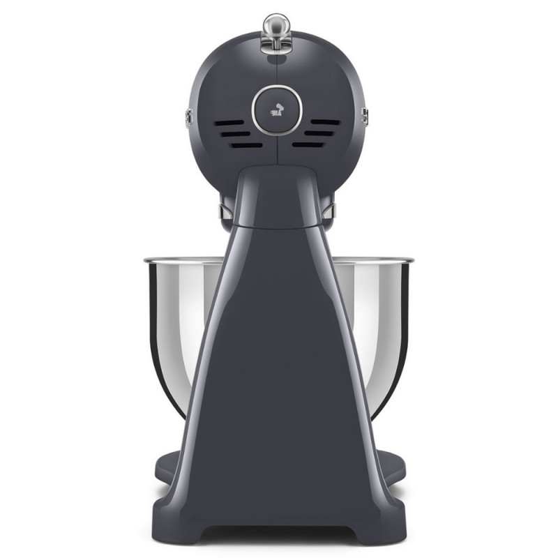 Μίξερ SMEG SMF03GREU, 800 W, 4,8 λίτρα, 10 ταχύτητες, Λειτουργία ομαλής εκκίνησης, Αντιολισθητικά πόδια, Γκρι
