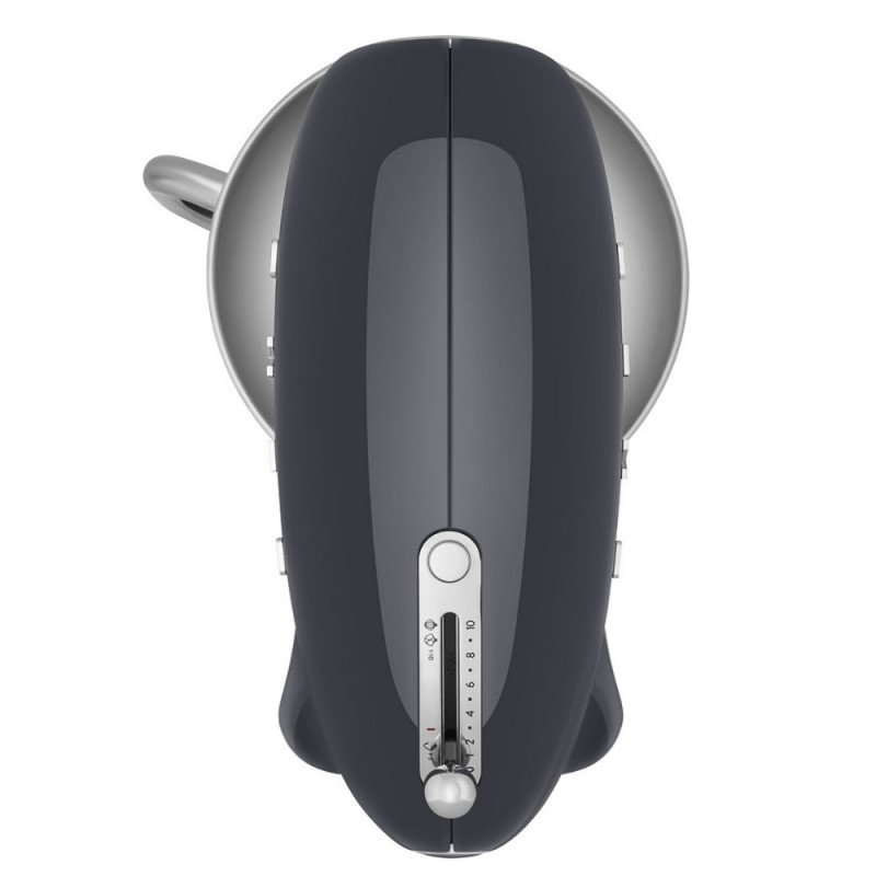 Μίξερ SMEG SMF03GREU, 800 W, 4,8 λίτρα, 10 ταχύτητες, Λειτουργία ομαλής εκκίνησης, Αντιολισθητικά πόδια, Γκρι