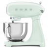 Μίξερ SMEG SMF03PGEU, 800 W, 4,8 λίτρα, 10 ταχύτητες, Λειτουργία ομαλής εκκίνησης, Αντιολισθητικά πόδια, Παστέλ πράσινο