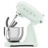 Μίξερ SMEG SMF03PGEU, 800 W, 4,8 λίτρα, 10 ταχύτητες, Λειτουργία ομαλής εκκίνησης, Αντιολισθητικά πόδια, Παστέλ πράσινο