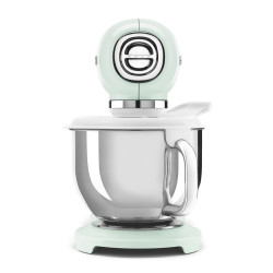 Μίξερ SMEG SMF03PGEU, 800 W, 4,8 λίτρα, 10 ταχύτητες, Λειτουργία ομαλής εκκίνησης, Αντιολισθητικά πόδια, Παστέλ πράσινο