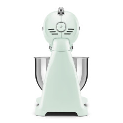 Μίξερ SMEG SMF03PGEU, 800 W, 4,8 λίτρα, 10 ταχύτητες, Λειτουργία ομαλής εκκίνησης, Αντιολισθητικά πόδια, Παστέλ πράσινο