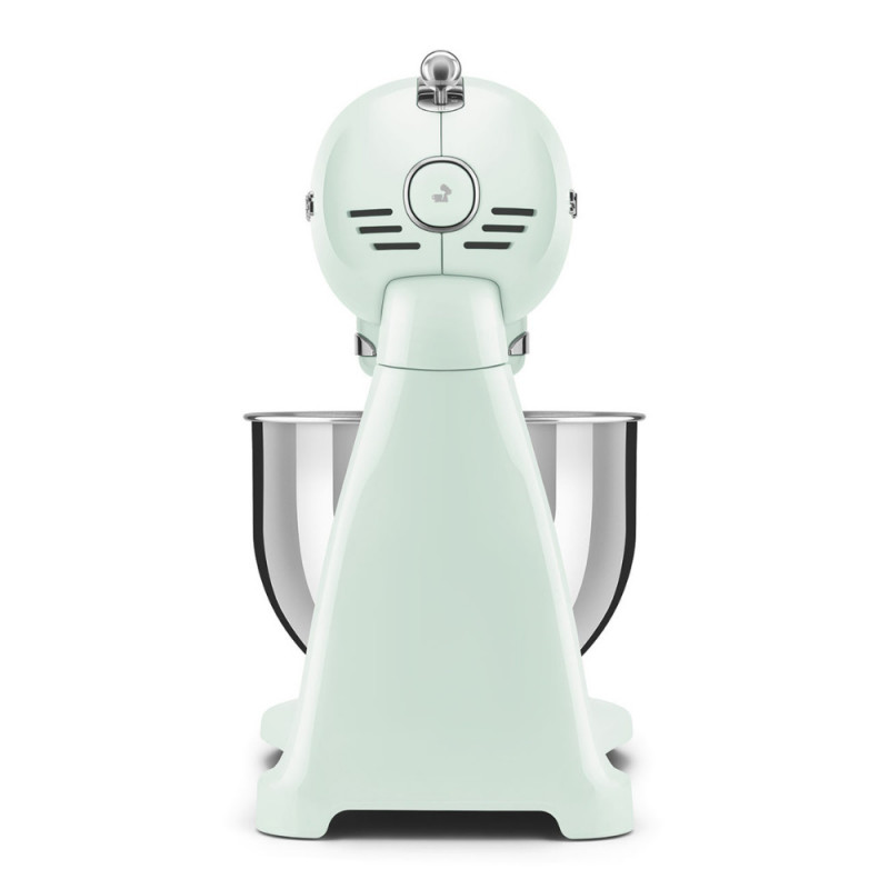 Μίξερ SMEG SMF03PGEU, 800 W, 4,8 λίτρα, 10 ταχύτητες, Λειτουργία ομαλής εκκίνησης, Αντιολισθητικά πόδια, Παστέλ πράσινο