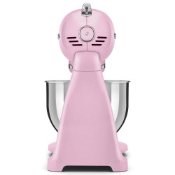 Μίξερ SMEG SMF03PKEU, 800 W, 4,8 λίτρα, 10 ταχύτητες, Λειτουργία ομαλής εκκίνησης, Αντιολισθητικά πόδια, Ροζ