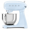 Μίξερ SMEG SMF03PBEU, 800 W, 4,8 λίτρα, 10 ταχύτητες, Λειτουργία ομαλής εκκίνησης, Αντιολισθητικά πόδια, Παστέλ μπλε