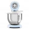Μίξερ SMEG SMF03PBEU, 800 W, 4,8 λίτρα, 10 ταχύτητες, Λειτουργία ομαλής εκκίνησης, Αντιολισθητικά πόδια, Παστέλ μπλε