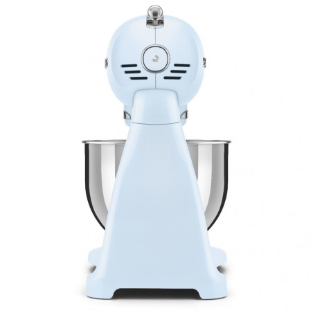 Μίξερ SMEG SMF03PBEU, 800 W, 4,8 λίτρα, 10 ταχύτητες, Λειτουργία ομαλής εκκίνησης, Αντιολισθητικά πόδια, Παστέλ μπλε