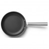 Τηγάνι με καπάκι SMEG CKFF2401RDM, 1,9 λ, Ø24 εκ., Επίστρωση τεφλόν, Έως 250 °C, Χωρίς PFAS, Για επαγωγικές εστίες, Κόκκινο