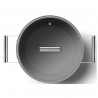 Κατσαρόλα SMEG CKFC2611RDM, 7,7 λίτρα, Ø26 εκ., Επίστρωση τεφλόν, Έως 250 °C, Για επαγωγικές εστίες, Κόκκινη
