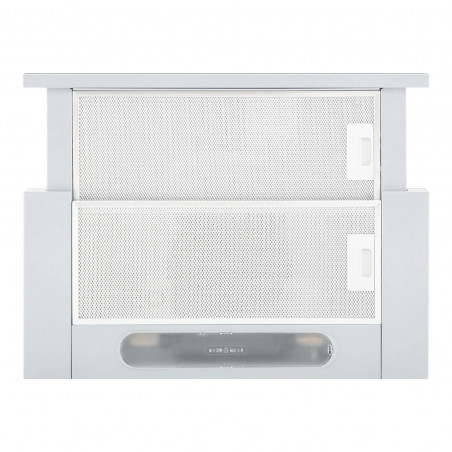 Εντοιχισμένος απορροφητήρας Elica Elite 14 Lux GRVTWH 60, 121 W, 60 εκ., Κατηγορία D, 304 μ3/ώρα, φωτισμός LED, Γκρι/Λευκό