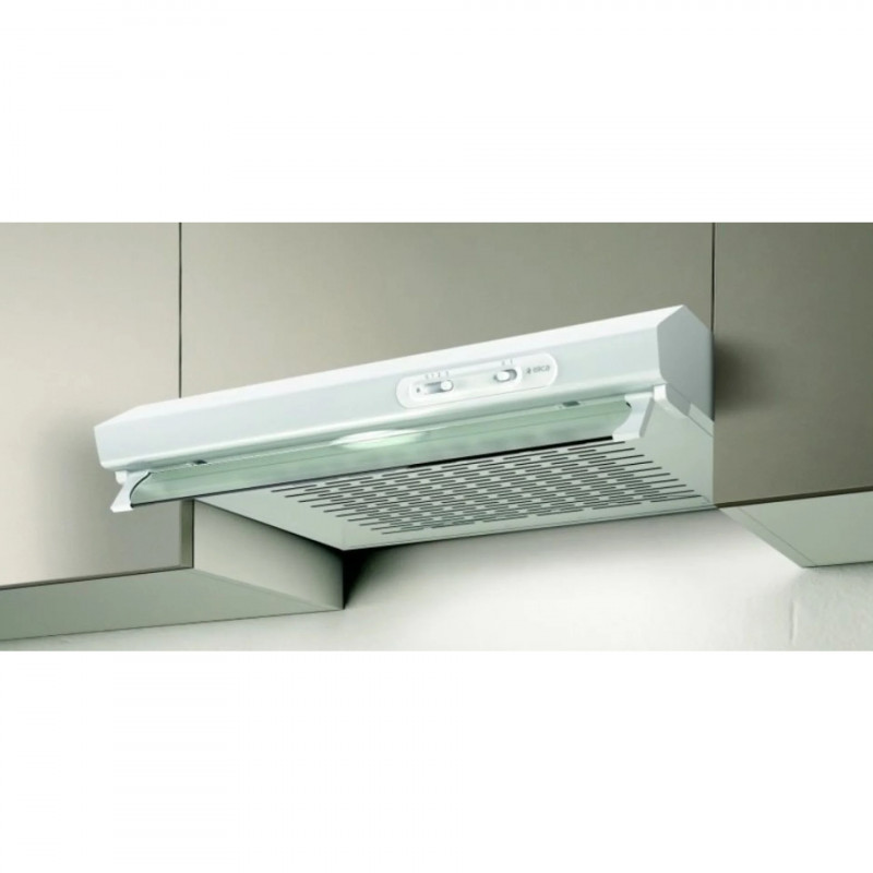 Απορροφητήρας Elica Verve Lux WH 60, 52 W, 60 εκ., Κατηγορία C, 205 μ3/ώρα, φωτισμός LED, Λευκό