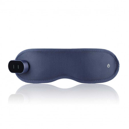 Συσκευή μασάζ για τα μάτια Medivon Horizon HYPNOS, 6 W, Λειτουργία θέρμανσης και ψύξης, Δονήσεις, Μειώνει τη μυϊκή ένταση, Bluetooth, Σκούρο μπλε