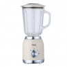 Μπλέντερ Voltz OV51162G, 600 W, 1,5 λίτρα, 2 ταχύτητες + λειτουργία Pulse, γυάλινη κανάτα, κρεμ