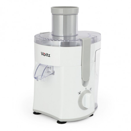 Αποχυμωτής Oliver Voltz OV51160C, 400 W, 600 ml, 2 ταχύτητες, Μεγάλη είσοδος, Δοχείο απορριμμάτων, Αθόρυβος, Λευκός