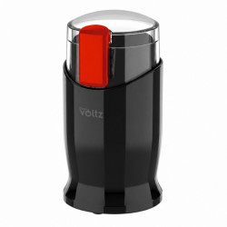 Καφετιέρα Oliver Voltz OV51172C, 150 W, 60 γρ., Σύστημα ασφαλείας, Ατσάλινα μαχαίρια, Μαύρο
