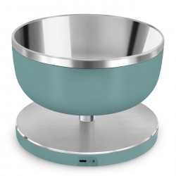 Ζυγός κουζίνας Smeg Collezione KSC01EGMWW, Έως 5 kg/5 l, ΤΑΡΑ, Οθόνη LED, Αντιολισθητική βάση, Αυτονομία έως 36 ώρες, Σμαραγδένιο πράσινο