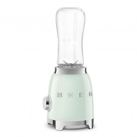 Μπλέντερ Smeg PBF01PGEU, 300 W, 2x 600 ml, 20.000-24.000 στροφές/λεπτό, Αντιολισθητική βάση, χωρίς BPA, Ανοξείδωτο ατσάλι, Παστέλ πράσινο
