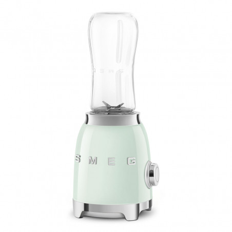 Μπλέντερ Smeg PBF01PGEU, 300 W, 2x 600 ml, 20.000-24.000 στροφές/λεπτό, Αντιολισθητική βάση, χωρίς BPA, Ανοξείδωτο ατσάλι, Παστέλ πράσινο