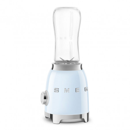 Μπλέντερ Smeg PBF01PBEU, 300 W, 2x 600 ml, 20.000-24.000 στροφές/λεπτό, Αντιολισθητική βάση, χωρίς BPA, Ανοξείδωτο ατσάλι, Παστέλ μπλε