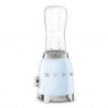 Μπλέντερ Smeg PBF01PBEU, 300 W, 2x 600 ml, 20.000-24.000 στροφές/λεπτό, Αντιολισθητική βάση, χωρίς BPA, Ανοξείδωτο ατσάλι, Παστέλ μπλε