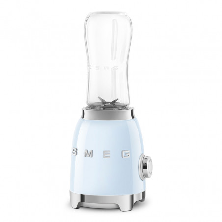 Μπλέντερ Smeg PBF01PBEU, 300 W, 2x 600 ml, 20.000-24.000 στροφές/λεπτό, Αντιολισθητική βάση, χωρίς BPA, Ανοξείδωτο ατσάλι, Παστέλ μπλε