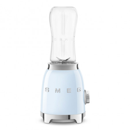 Μπλέντερ Smeg PBF01PBEU, 300 W, 2x 600 ml, 20.000-24.000 στροφές/λεπτό, Αντιολισθητική βάση, χωρίς BPA, Ανοξείδωτο ατσάλι, Παστέλ μπλε