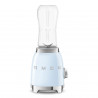 Μπλέντερ Smeg PBF01PBEU, 300 W, 2x 600 ml, 20.000-24.000 στροφές/λεπτό, Αντιολισθητική βάση, χωρίς BPA, Ανοξείδωτο ατσάλι, Παστέλ μπλε