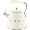 Βραστήρας με σφυρίχτρα Smeg WKF01CR, 2,3 λίτρα, επαγωγή, λαβή που δεν ζεσταίνεται, ανοξείδωτο, κρεμ