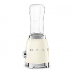 Μπλέντερ Smeg PBF01CREU, 300 W, 2x 600 ml, 20.000-24.000 στροφές/λεπτό, Αντιολισθητική βάση, χωρίς BPA, Ανοξείδωτο ατσάλι, Κρεμ