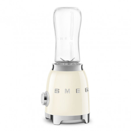 Μπλέντερ Smeg PBF01CREU, 300 W, 2x 600 ml, 20.000-24.000 στροφές/λεπτό, Αντιολισθητική βάση, χωρίς BPA, Ανοξείδωτο ατσάλι, Κρεμ