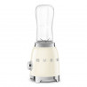 Μπλέντερ Smeg PBF01CREU, 300 W, 2x 600 ml, 20.000-24.000 στροφές/λεπτό, Αντιολισθητική βάση, χωρίς BPA, Ανοξείδωτο ατσάλι, Κρεμ