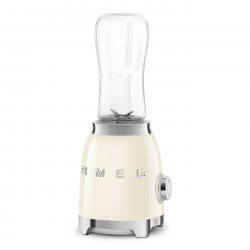 Μπλέντερ Smeg PBF01CREU, 300 W, 2x 600 ml, 20.000-24.000 στροφές/λεπτό, Αντιολισθητική βάση, χωρίς BPA, Ανοξείδωτο ατσάλι, Κρεμ