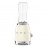 Μπλέντερ Smeg PBF01CREU, 300 W, 2x 600 ml, 20.000-24.000 στροφές/λεπτό, Αντιολισθητική βάση, χωρίς BPA, Ανοξείδωτο ατσάλι, Κρεμ