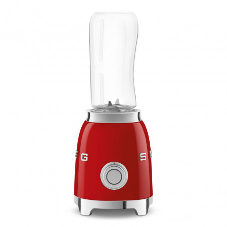 Μπλέντερ Smeg PBF01RDEU, 300 W, 2x 600 ml, 20.000-24.000 στροφές/λεπτό, Αντιολισθητική βάση, χωρίς BPA, Ανοξείδωτο ατσάλι, Κόκκινο