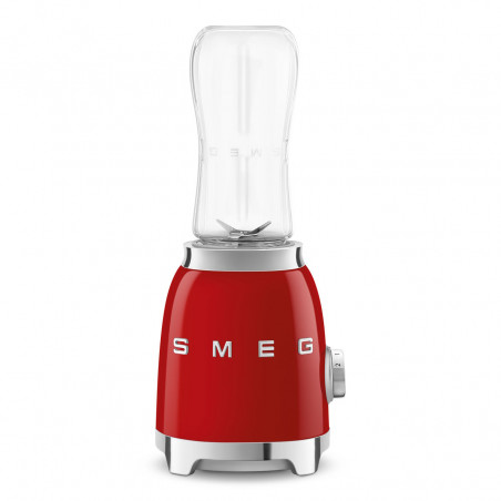 Μπλέντερ Smeg PBF01RDEU, 300 W, 2x 600 ml, 20.000-24.000 στροφές/λεπτό, Αντιολισθητική βάση, χωρίς BPA, Ανοξείδωτο ατσάλι, Κόκκινο